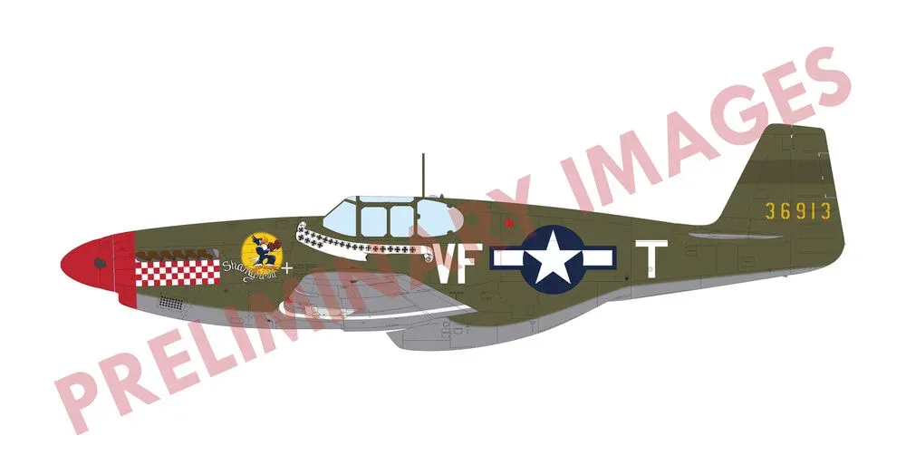 Krabice stavebnice Eduard 932012 P-51B/C Mustang Birdcage canopy v měřítku 1/32
