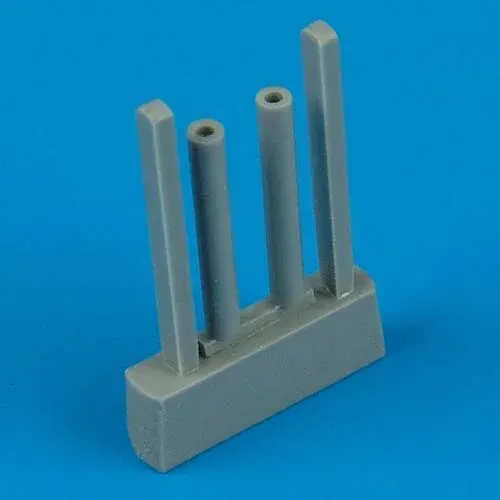 Resinové hlavně kanónů Aires Quickboost QB32039 pro model He 162 v měřítku 1/32