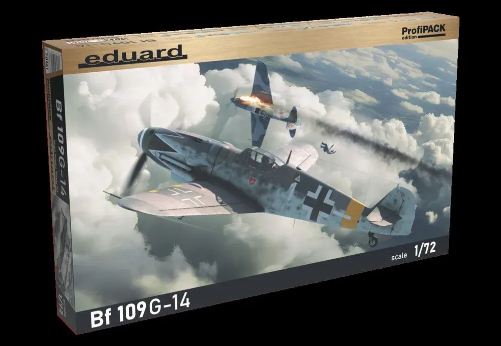 Krabice stavebnice Eduard 70161 Bf 109G-14 1/72 ProfiPACK