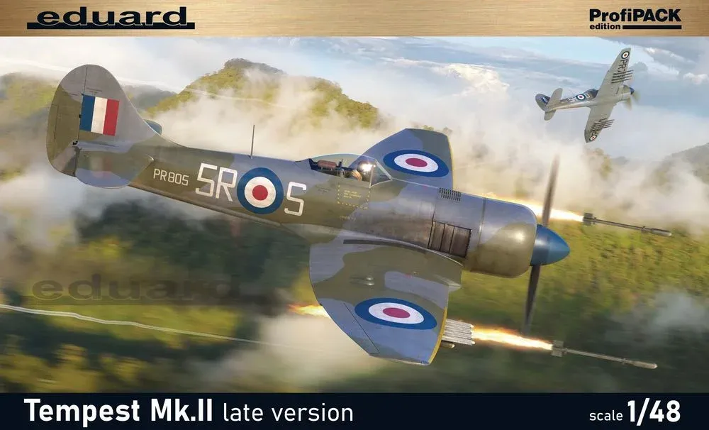 Krabice stavebnice Eduard 82125 Tempest Mk.II pozdní verze 1/48 ProfiPACK