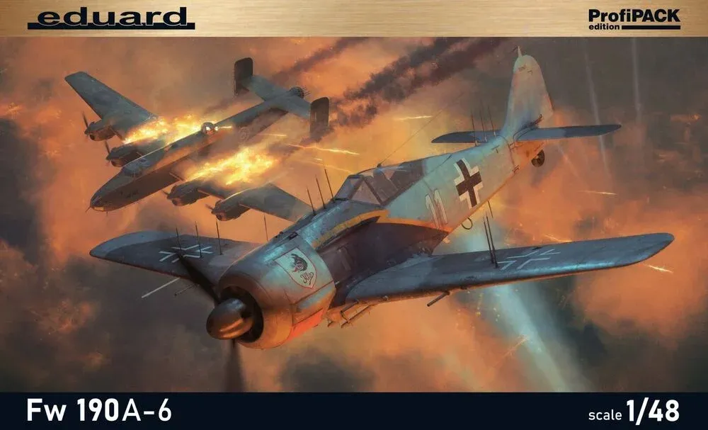 Krabice stavebnice Eduard 82137 ProfiPACK Fw 190A-6 v měřítku 1/48