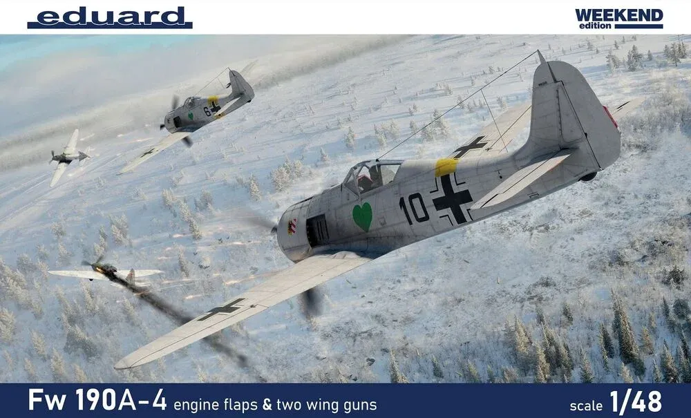 Krabice stavebnice Eduard 84117 Fw 190A-4 Weekend Edition v měřítku 1/48