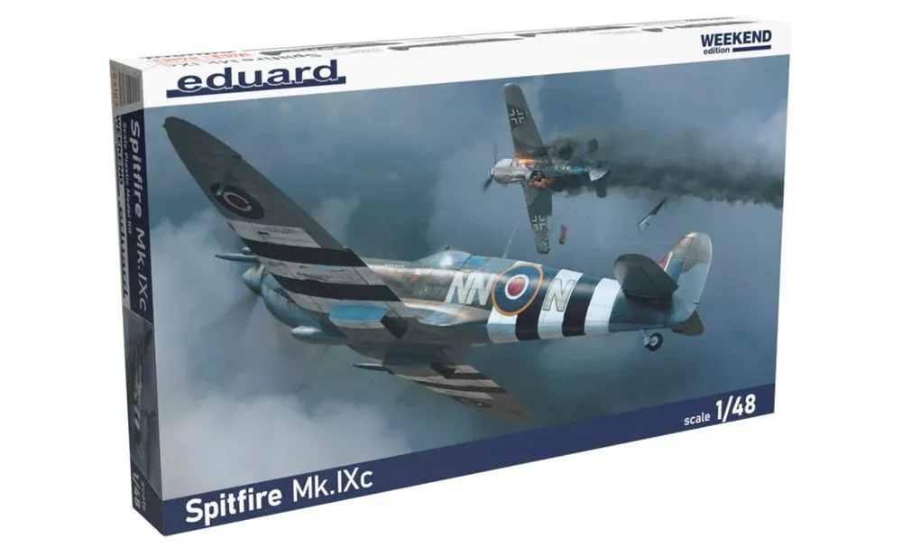 Krabice stavebnice Eduard 84183 Spitfire Mk.IXc 1/48 Weekend Edition