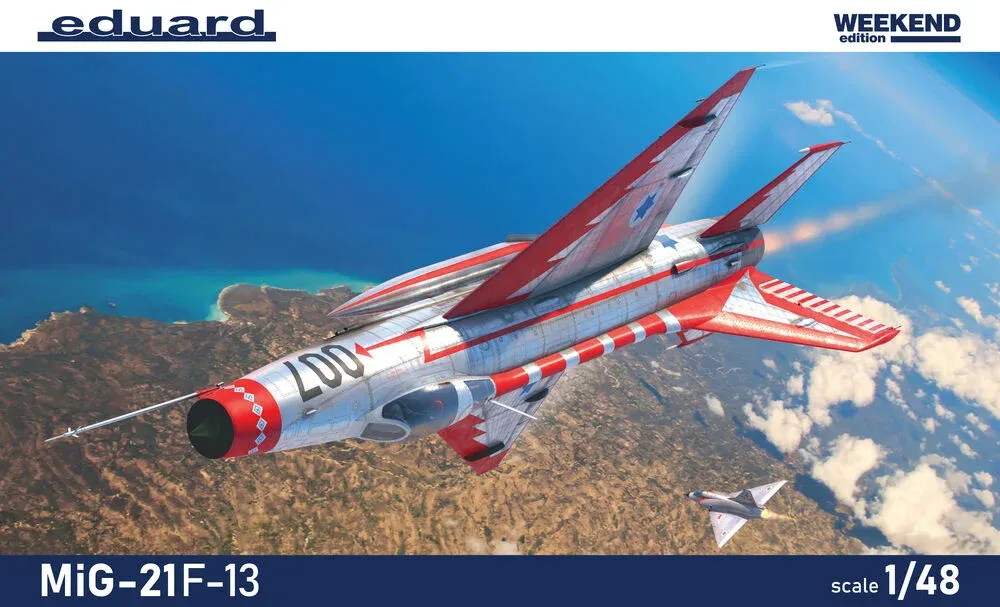 Krabice stavebnice Eduard 84213 MiG-21F-13 Weekend Edition v měřítku 1/48
