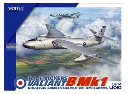 Krabice stavebnice Great Wall Hobby GWHL1010 Vickers Valiant B.Mk1 v měřítku 1/144
