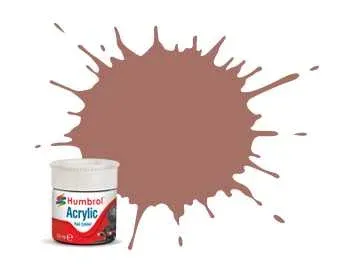 Lahvička akrylové barvy Humbrol Acrylic AB2402 RC402 rez matná 14 ml