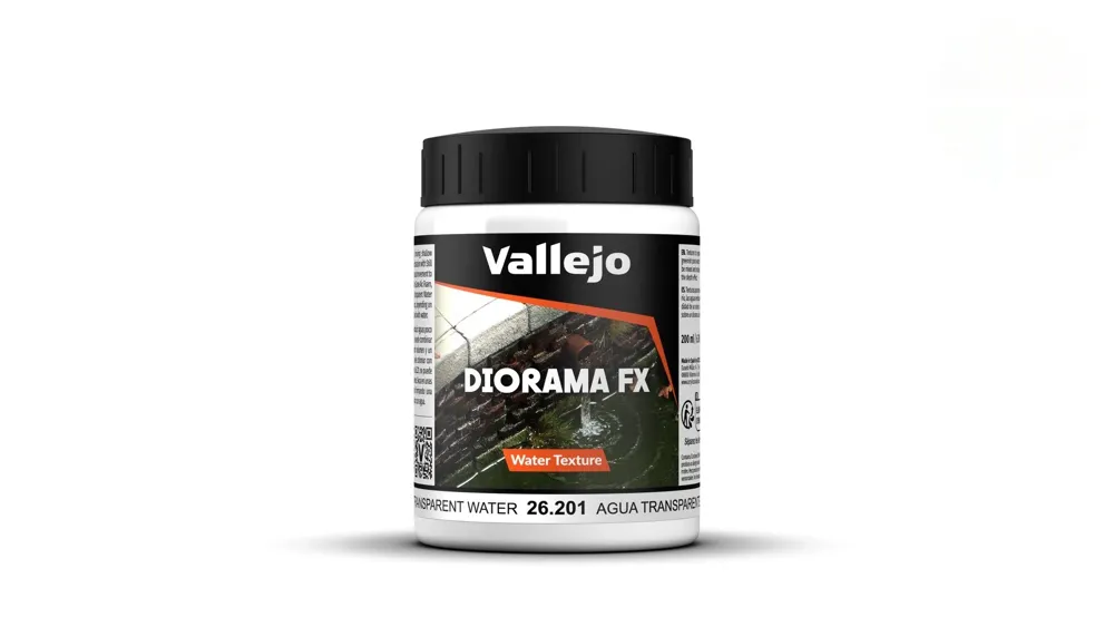 Kelímek Vallejo Diorama FX 26201 Transparent Water, transparentní vodní textura 200 ml
