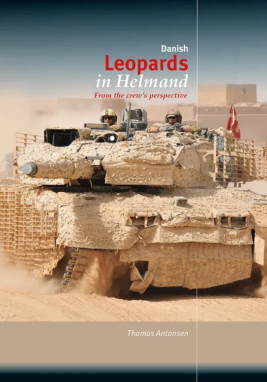 Obálka knihy Danish Leopards in Helmand od HMH Publications, 152 stran formátu A4