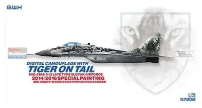Krabice stavebnice Great Wall Hobby S7208 MiG-29AS Slovak Air Force v měřítku 1/72