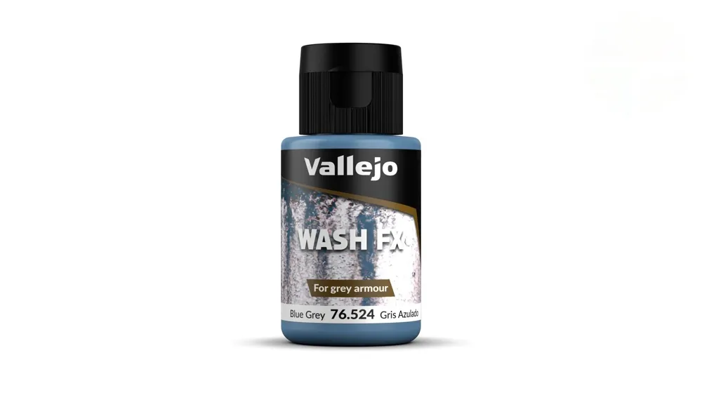 Lahvička akrylového washe Vallejo Wash FX 76524 modrošedý wash Blue Grey 35 ml