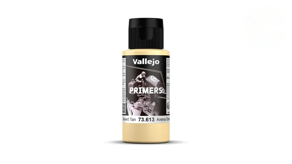 Lahvička základovky Vallejo Surface Primer 73613 pouštní béžová Desert Tan 60 ml