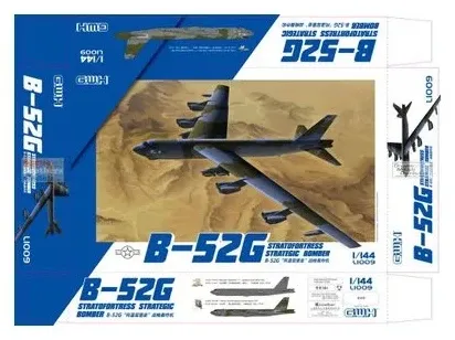 Krabice stavebnice Great Wall Hobby GWHL1009 B-52G Stratofortress v měřítku 1/144