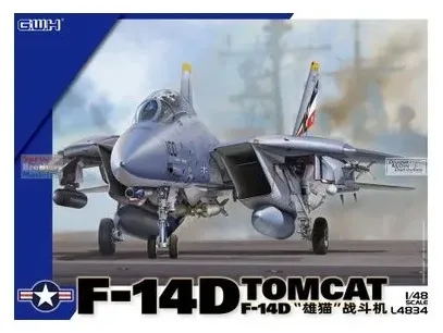 Krabice stavebnice Great Wall Hobby L4834 F-14D Tomcat US Navy v měřítku 1/48