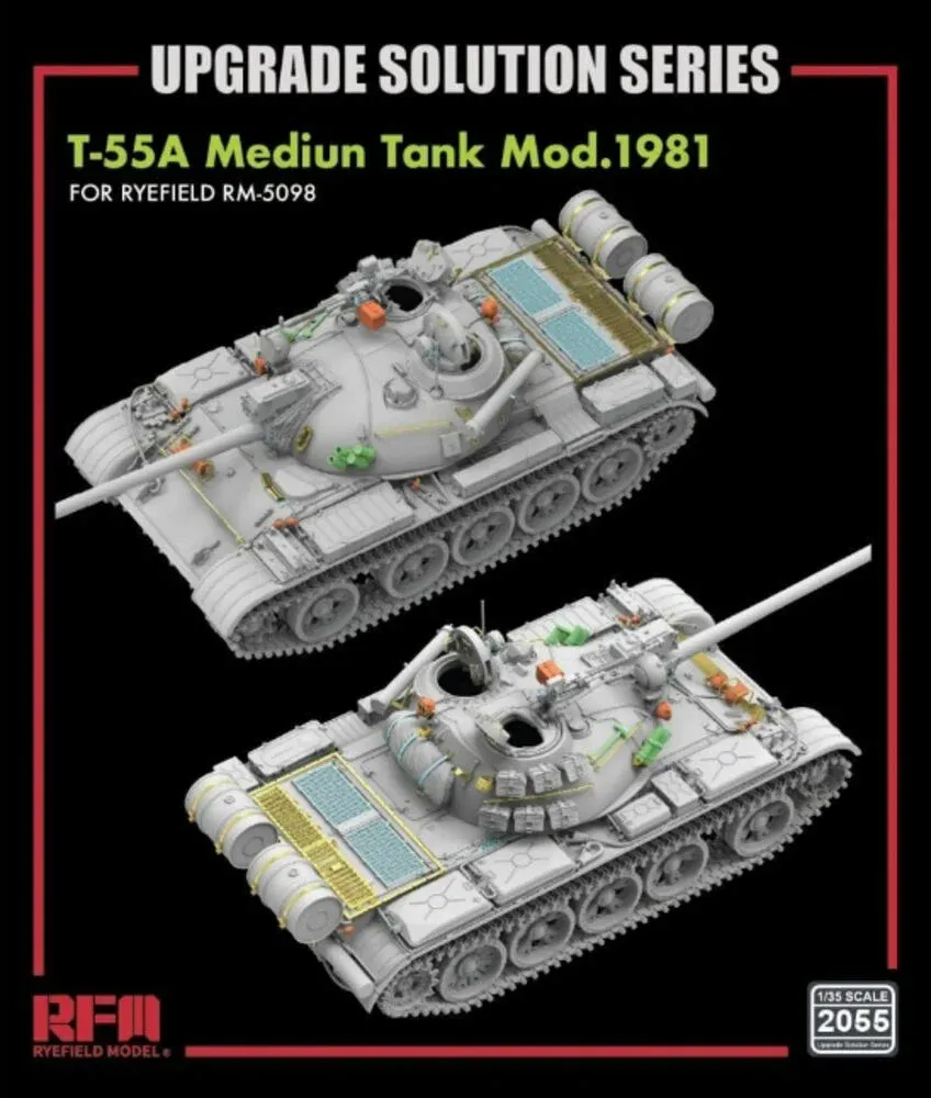 Balení doplňkové sady Rye Field Model RFM2055 pro T-55A v měřítku 1/35