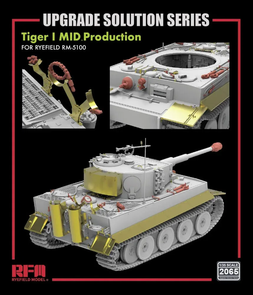 Doplňková sada Rye Field Model RFM2065 1/35 pro Tiger I Ausf. E střední produkce