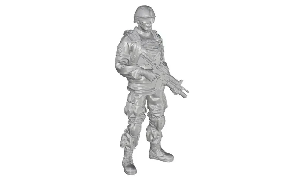 Resinová figurka CMK F35324 stojící velící důstojník US Army v měřítku 1/35