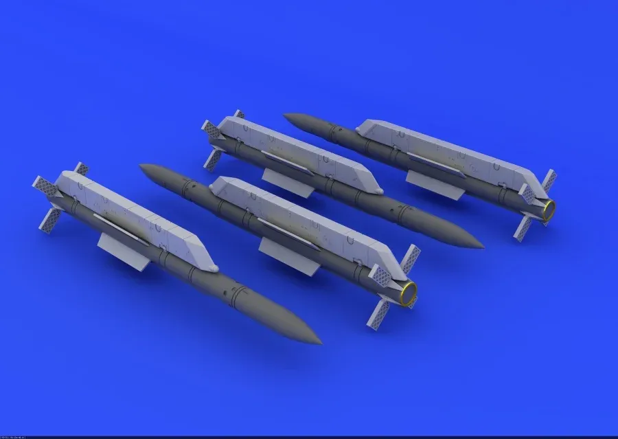 Resinová sada Eduard Brassin 648143 R-77 / AA-12 Adder v měřítku 1/48 s fotolepty