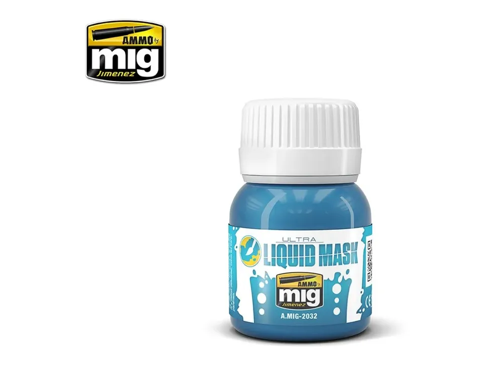 Lahvička tekutého maskování AMMO Mig A.MIG-2032 Ultra Liquid Mask 40 ml