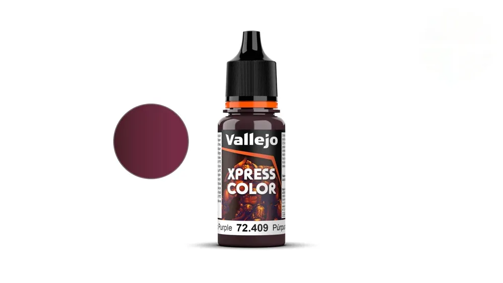 Lahvička akrylové barvy Vallejo Game Color Xpress Color 72409 Deep Purple 18 ml