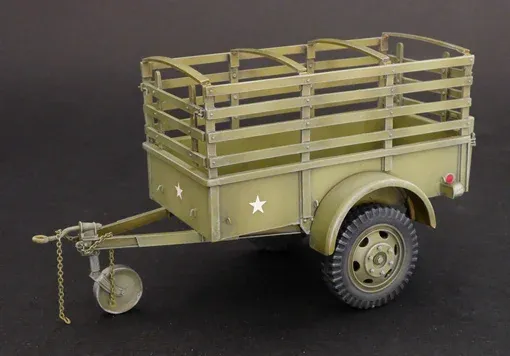 Resinová stavebnice Plus Model 539 americký 1tunový přívěs Ben Hur v měřítku 1/35