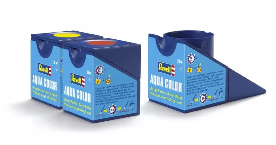 Lahvička akrylové barvy Revell Aqua Color 36155 světle zelená matná 18 ml