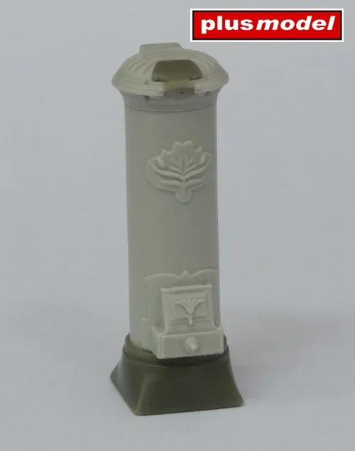 Plus Model EL069 kulatá kamna v měřítku 1/35, díly doplňku pro diorámata