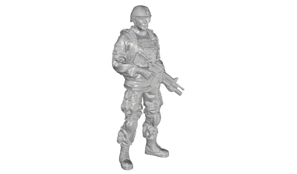 Resinová figurka CMK F48333 velící důstojník pěchoty US Army v měřítku 1/48