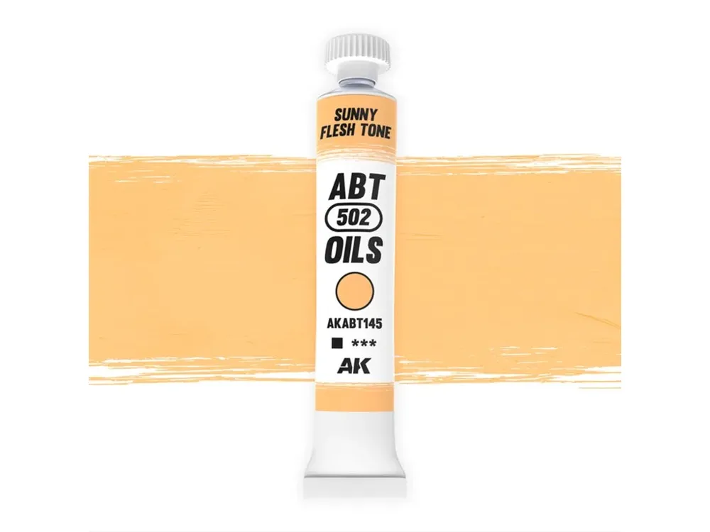 Tuba olejové barvy AK Interactive Oil Paints AKABT145 slunečný pleťový tón 20 ml