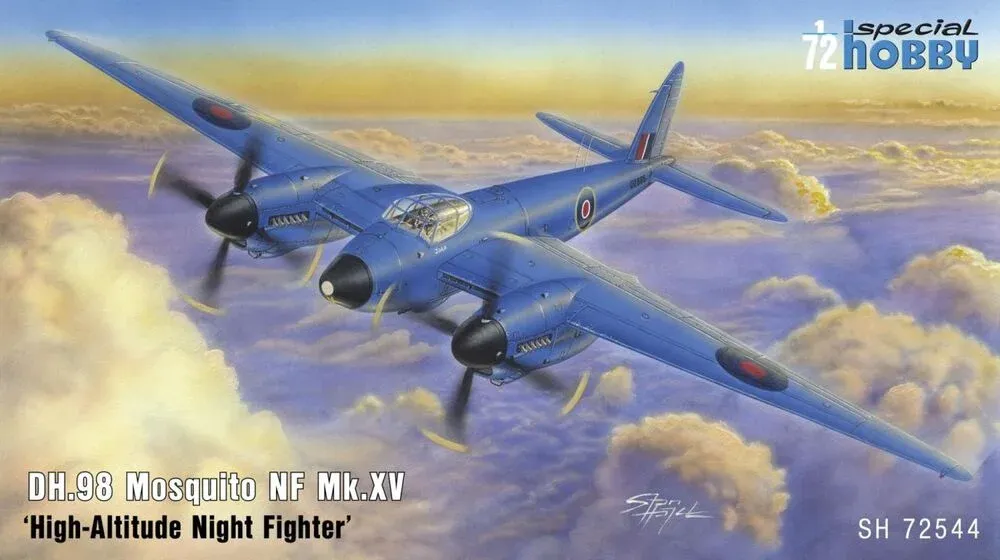 Krabice stavebnice Special Hobby SH72544 DH.98 Mosquito NF Mk.XV v měřítku 1/72