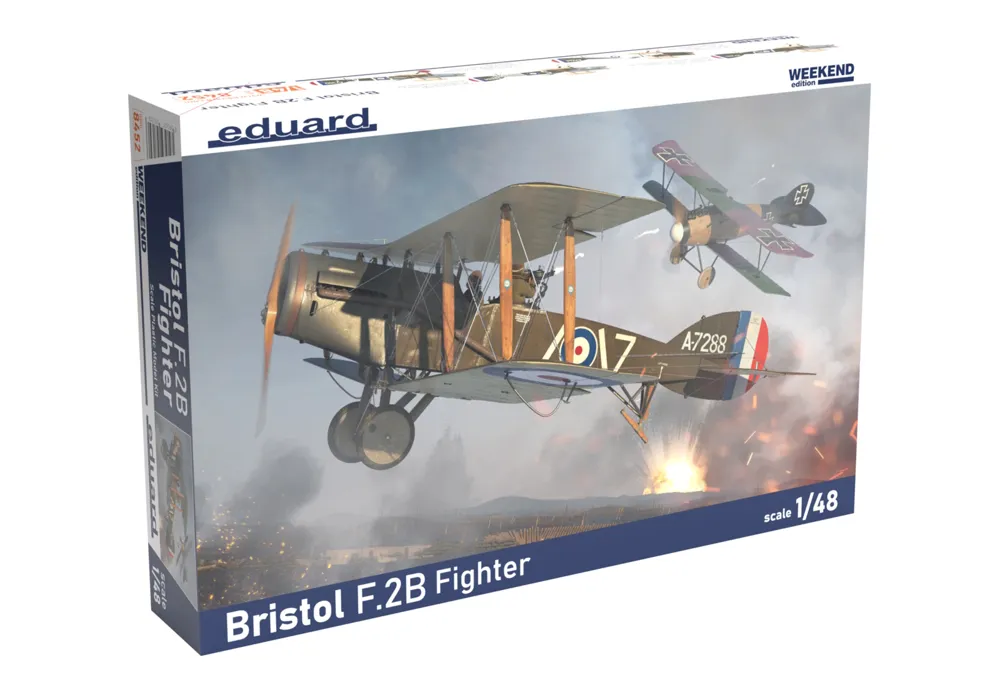 Krabice stavebnice Eduard Bristol F.2B Fighter 1/48 Weekend Edition, kat. č. 8452