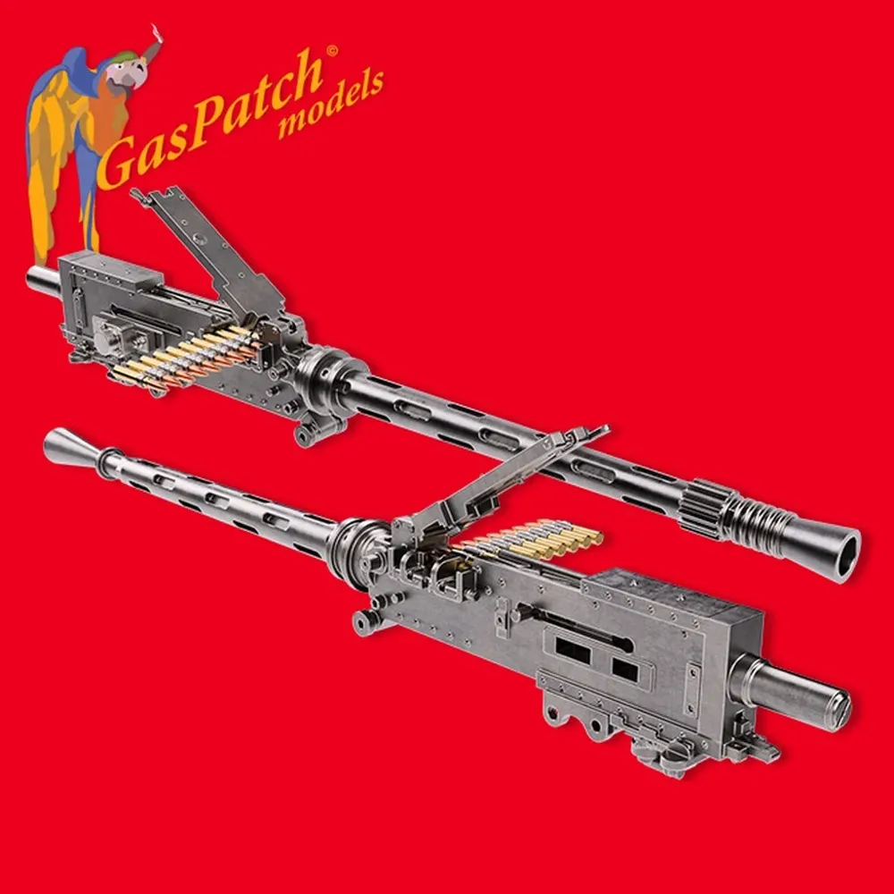 Sada čtyř křídelních kulometů Gaspatch Models 19-72212 Browning cal. .30 v měřítku 1/72
