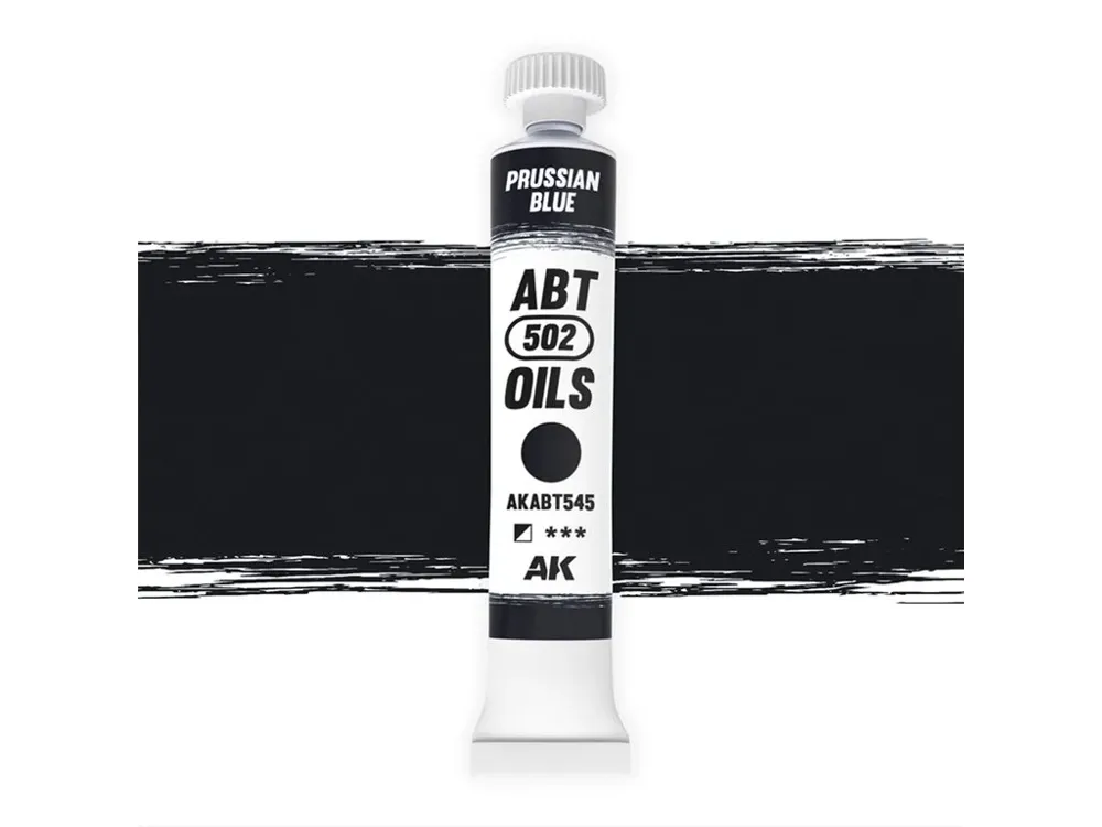 Tuba olejové barvy AK Interactive Oil Paints ABT545 pruská modř 20 ml