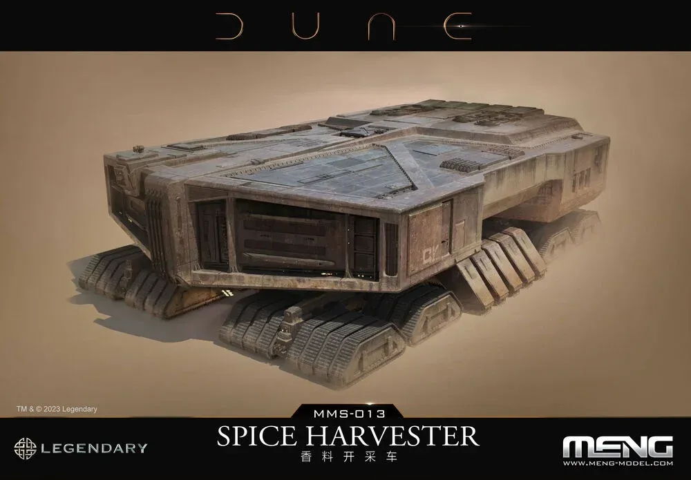 Plastiková stavebnice Meng MMS-013 Spice Harvester z filmu DUNE