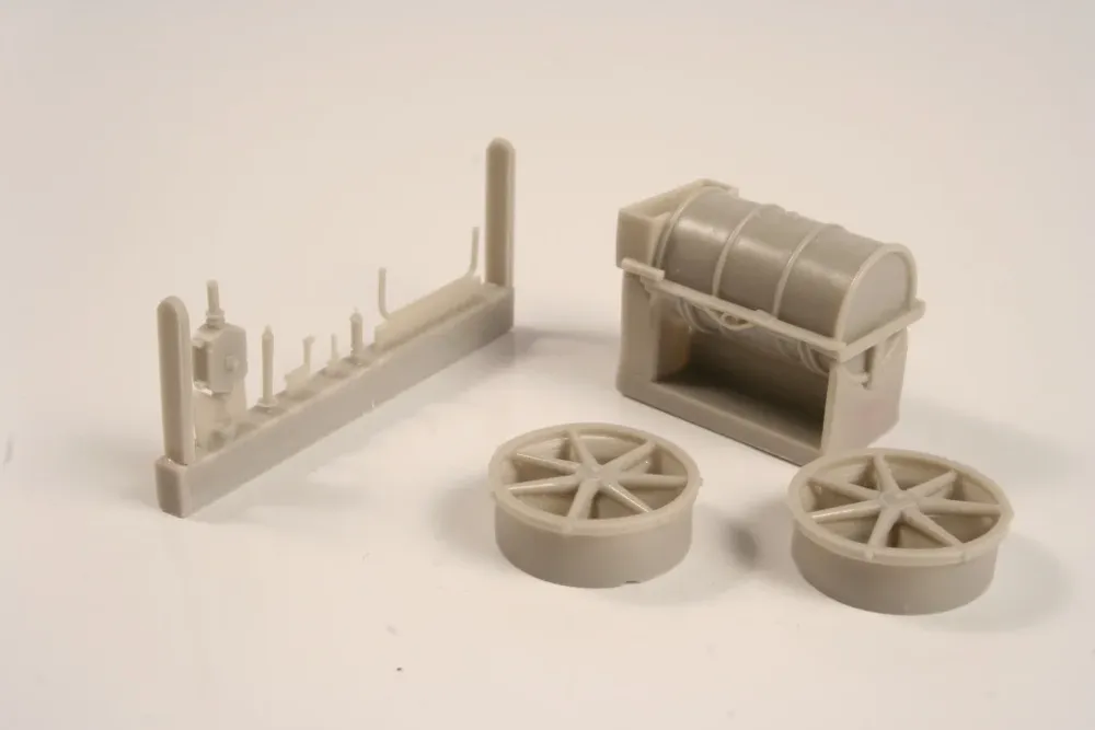 Resinová sada CMK 8052 německá tankovací souprava 1. světové války v měřítku 1/48