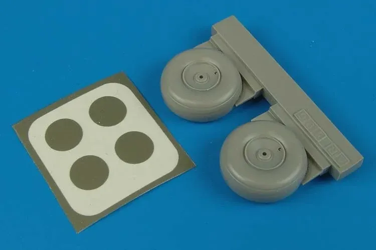 Sada kol a maskovacích šablon Aires 4504 pro Ar 196A v měřítku 1/48