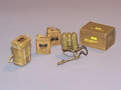 Resinový set Plus Model 375 americký plamenomet M2-2 v měřítku 1/35 s fotolepty a obtisky