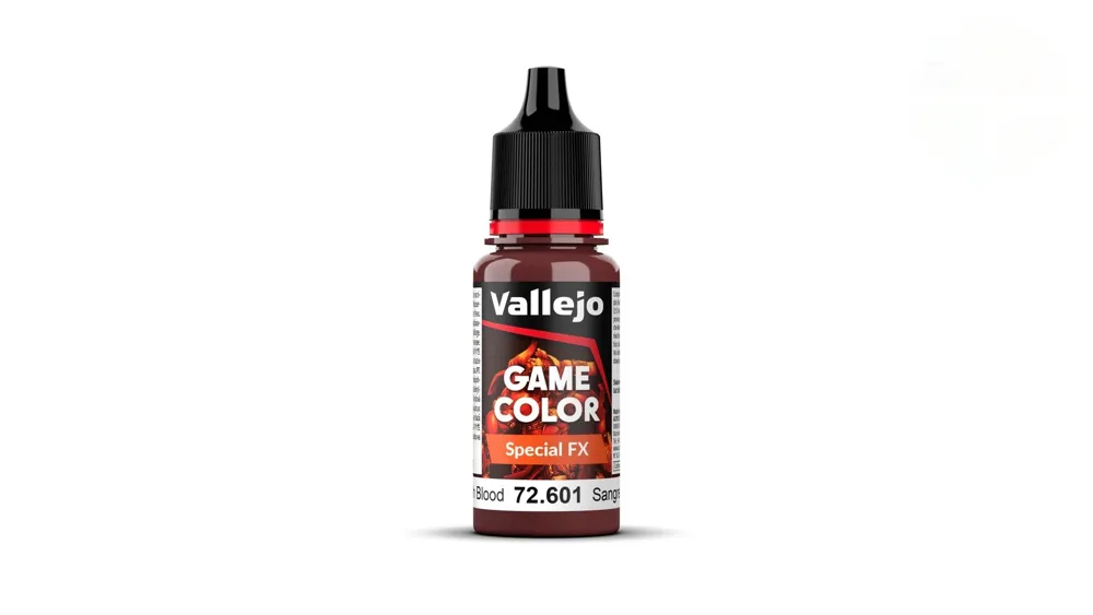 Lahvička akrylové barvy Vallejo Game Color 72601 Fresh Blood Special FX 18 ml