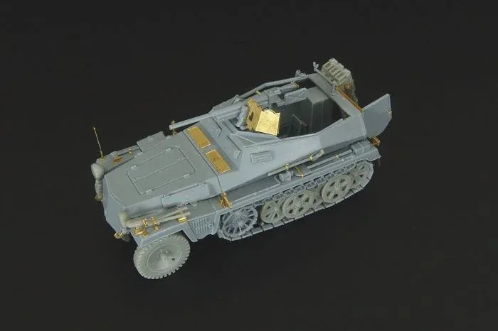 Fotolept Hauler HLH72039 pro Sd.Kfz. 250/1 Ausf. A v měřítku 1/72, leptaný kovový rámeček
