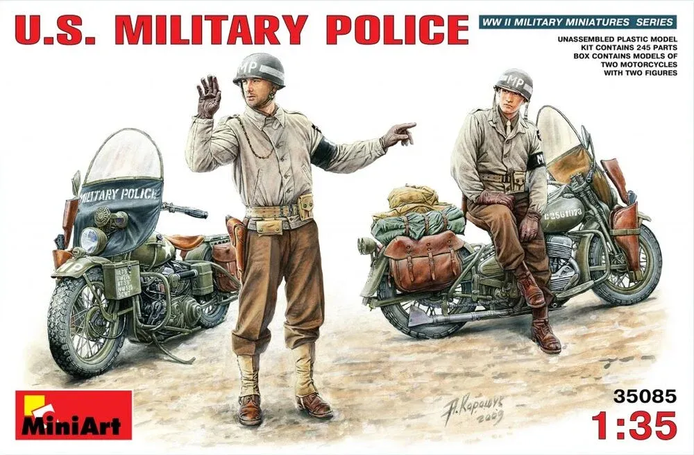 MiniArt 35085 americká vojenská policie – figurky (1/35)