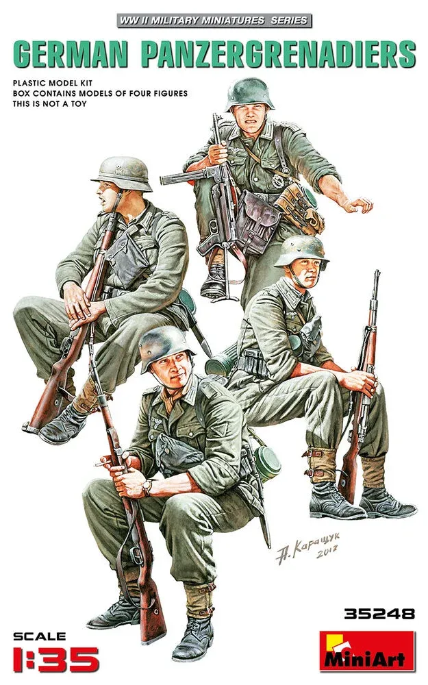 MiniArt 35248 němečtí Panzergrenadiers (1/35)