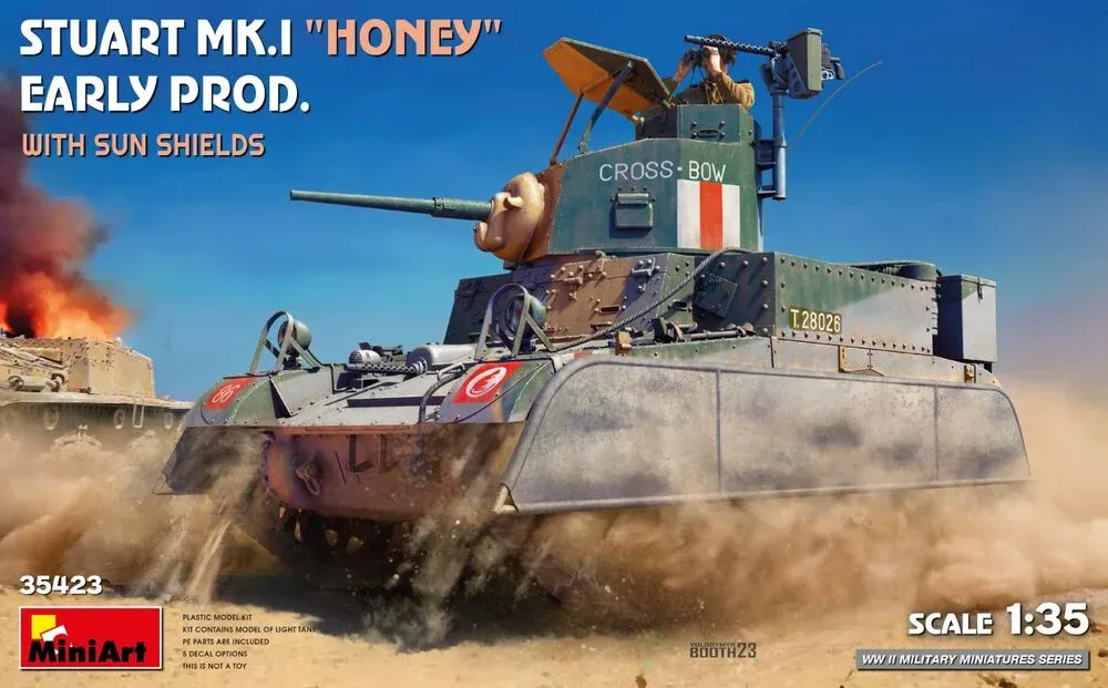 MiniArt 35423 Stuart Mk.I „Honey" Early Prod. w/Sun Shields (1/35)