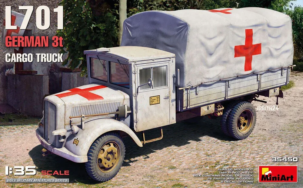 MiniArt 35450 německý nákladní vůz L701 3t (1/35)
