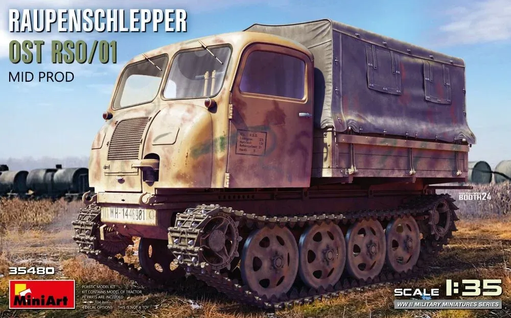 MiniArt 35480 Raupenschlepper Ost RSO/01 Mid Production (1/35)