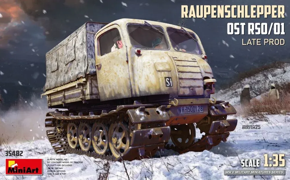 MiniArt 35482 Raupenschlepper Ost RSO/01 pozdní výroba (1/35)
