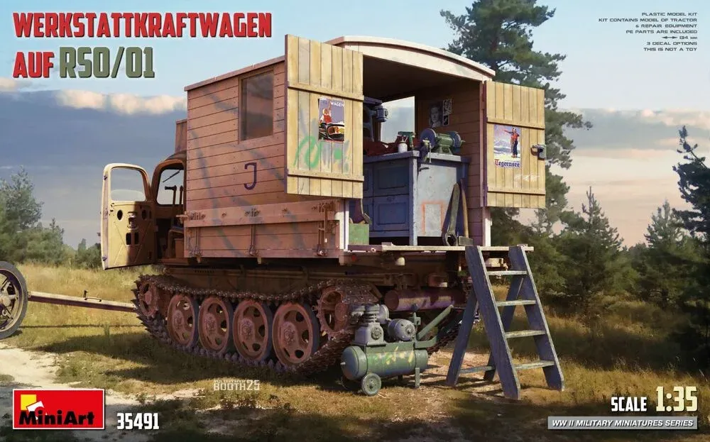 MiniArt 35491 Werkstattkraftwagen auf RSO/01 (1/35)