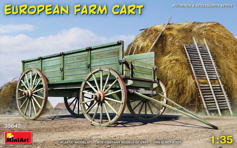 MiniArt 35642 evropský farmářský vůz (1/35)