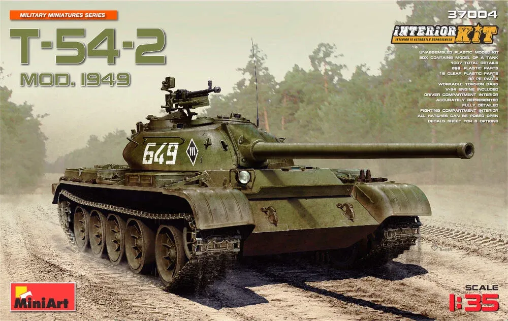MiniArt 37004 T-54-2 Mod. 1949 Interior Kit (1/35)