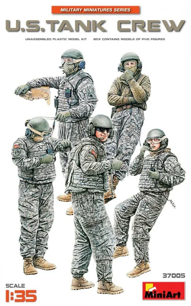 MiniArt 37005 americká tanková posádka (1/35)