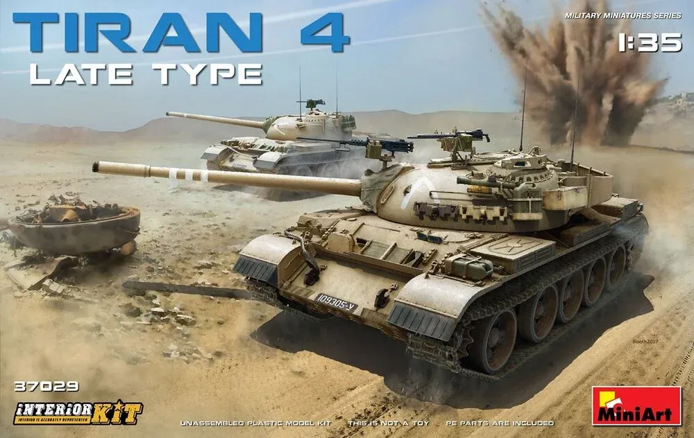 MiniArt 37029 Tiran 4 pozdní verze – Interior Kit (1/35)