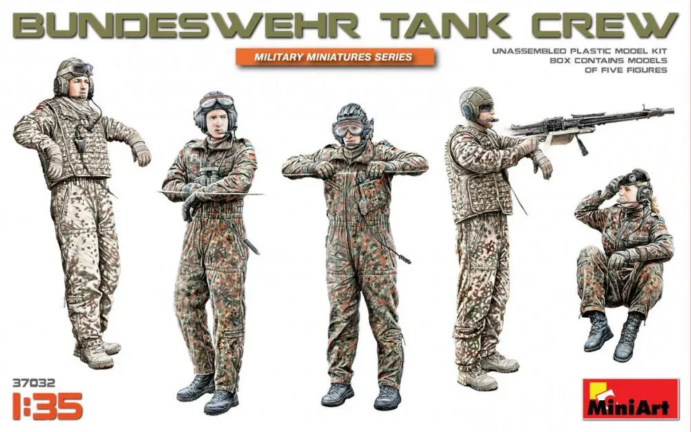 MiniArt 37032 Bundeswehr tanková posádka (1/35)